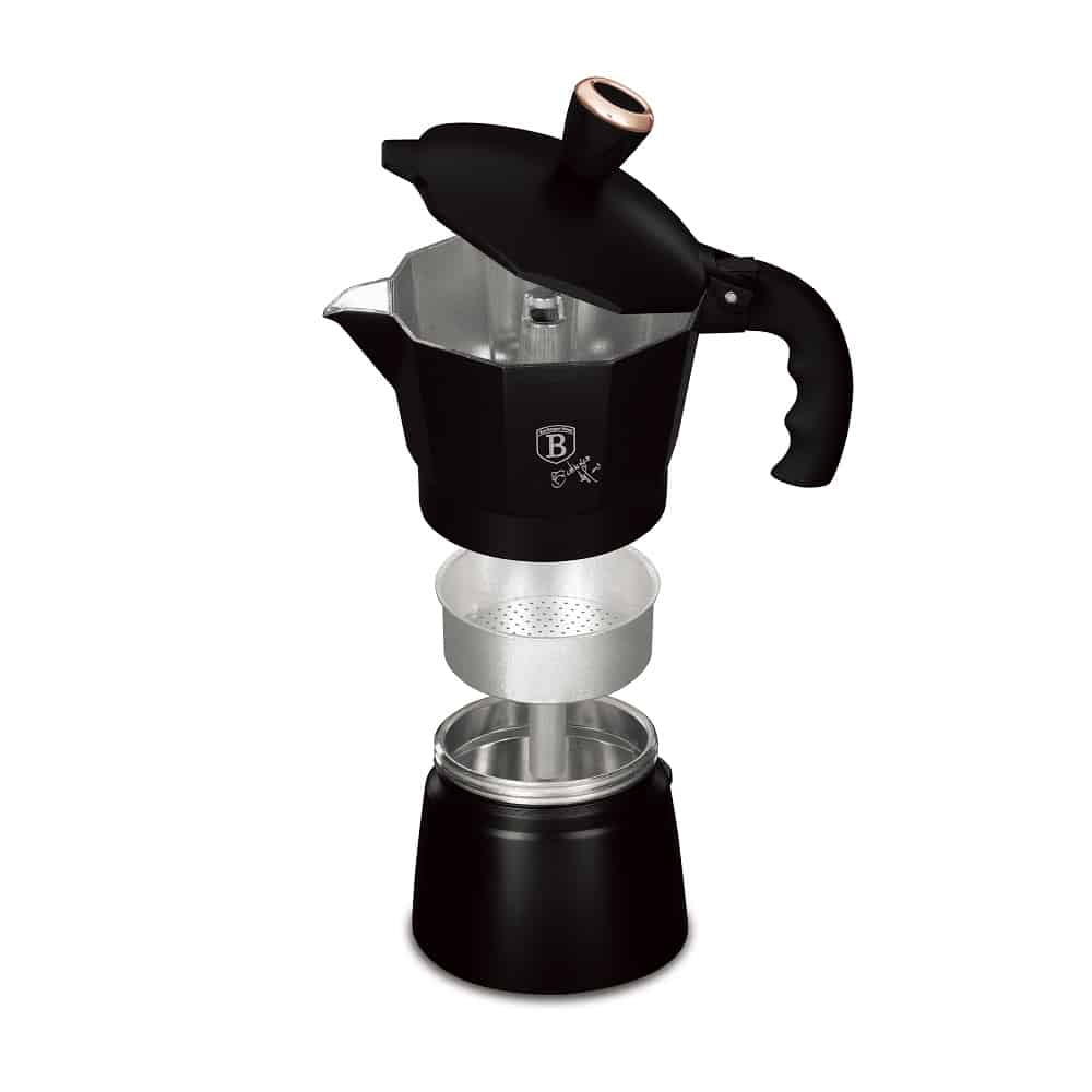 Berlinger Haus Black Rose Coffee Maker Espresso Moka Pot