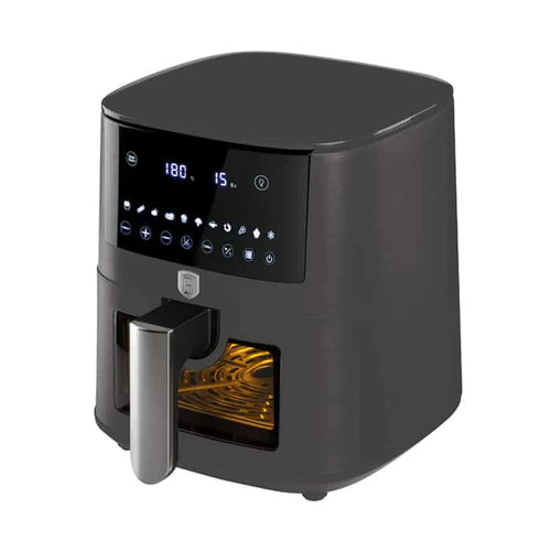 Berlinger Haus 8L Air Fryer 1650W Visible Window Anthracite BH9609