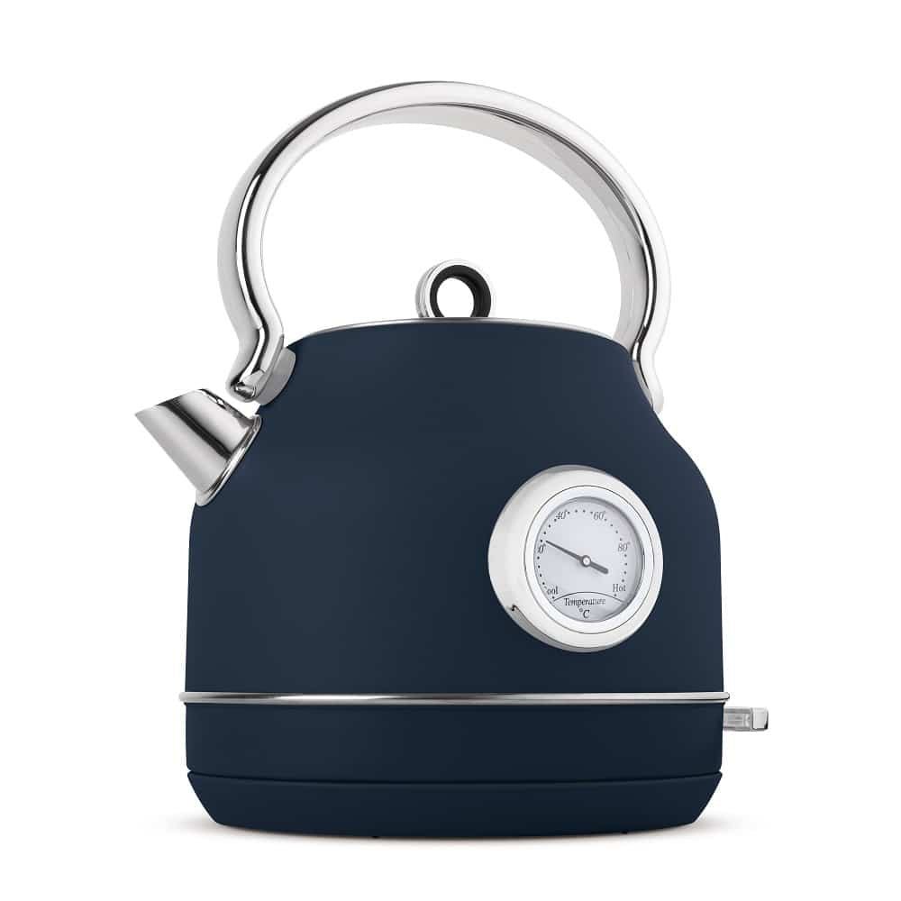 Berlinger Haus Electric Kettle 1.7L 2200W Built-In Thermometer Deep Sea