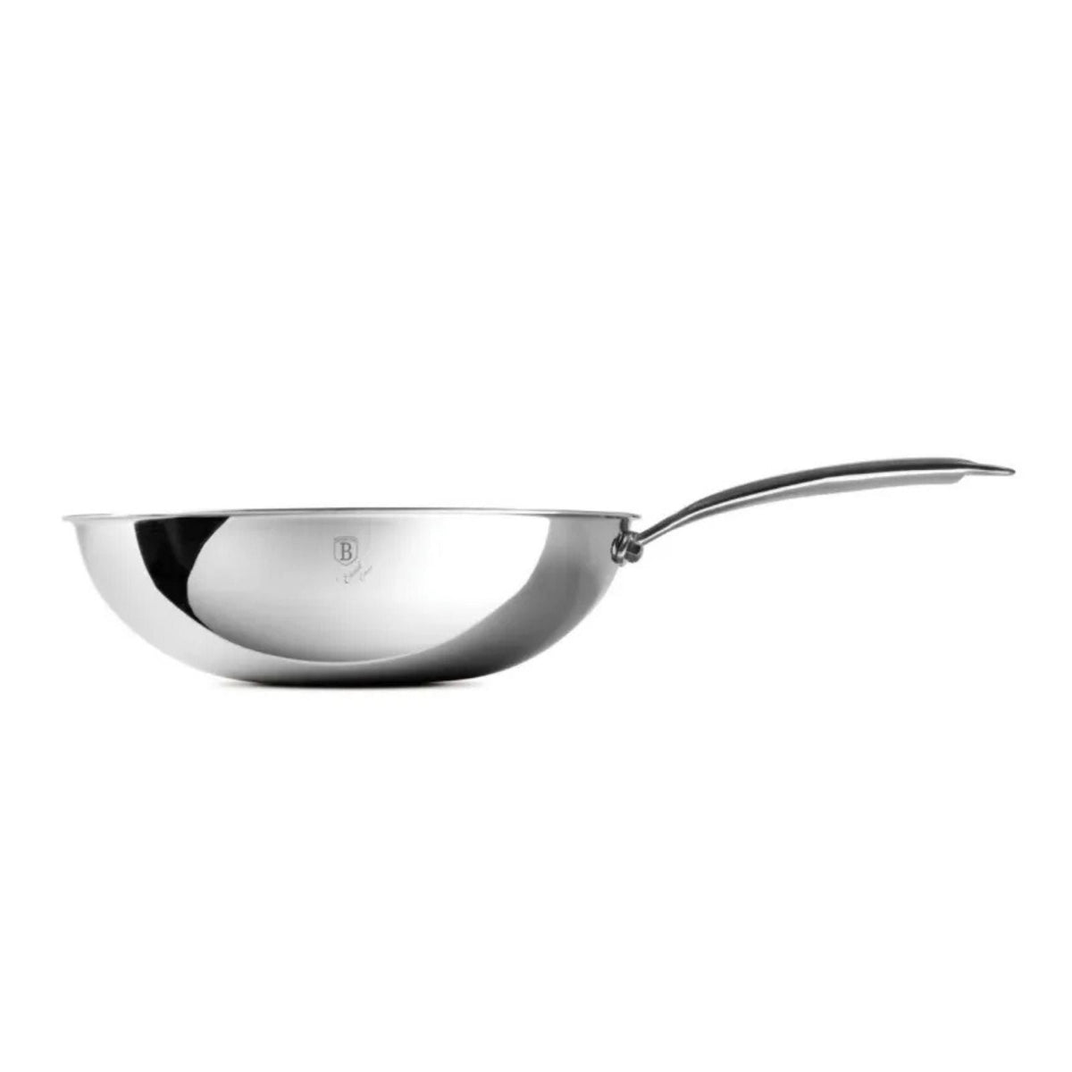 Berlinger Haus Eternal Collection Wok 30cm – Stainless Steel – view 2
