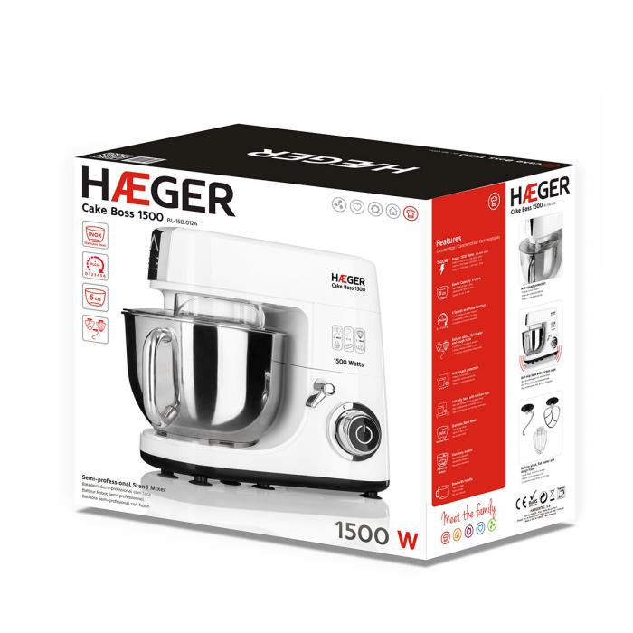 Haeger Stand Mixer Haeger Cake Boss – 1500W