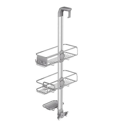SimpleHuman Over Door Shower Caddy BT1101 Stainless Steel Aluminum