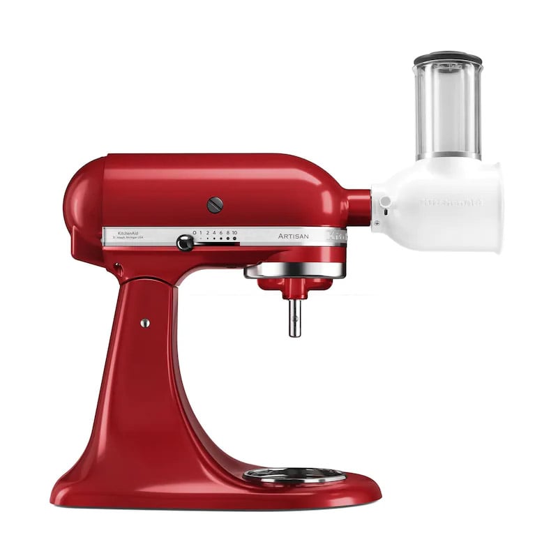 KitchenAid 4.8L Stand Mixer BUNDLEVEGGIEER – Red with Veggie Set