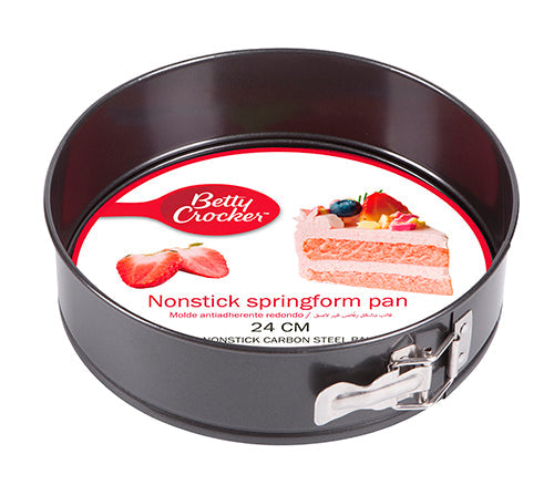 Betty Crocker Non-Stick Springform Pan 24cm – Grey