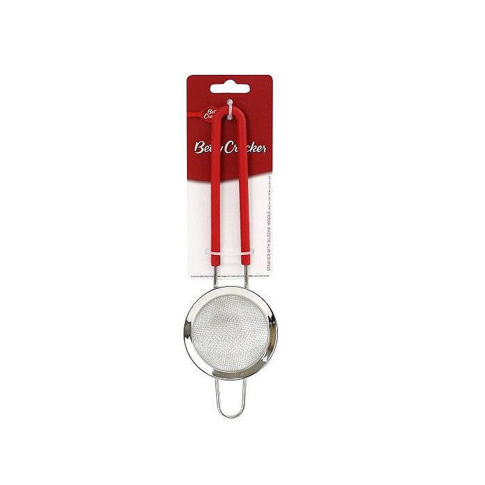 Betty Crocker Mesh Strainer – Silicone Handle & Resting Ring