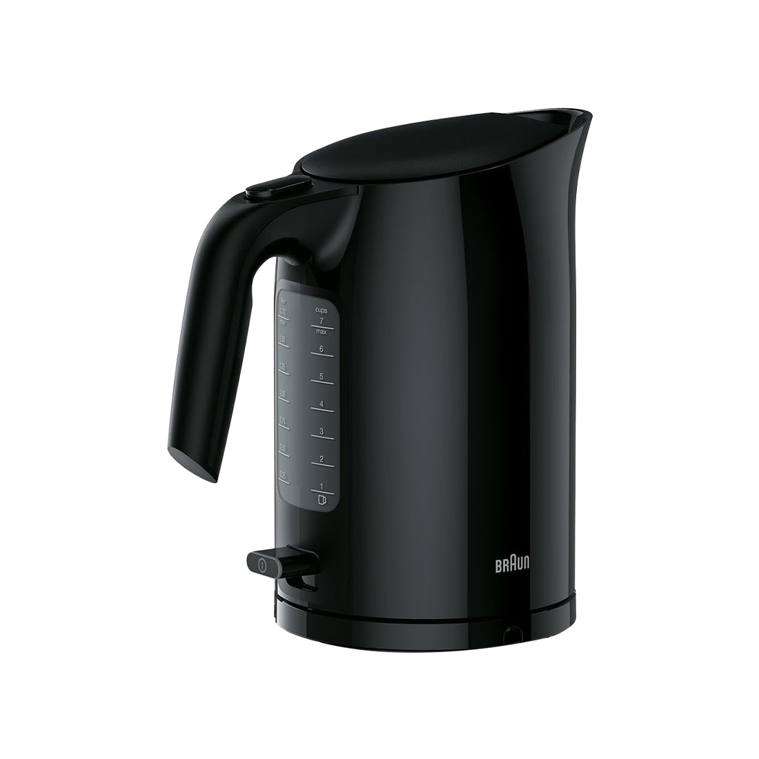 Braun Purease Electric Kettle Wk3100 Black 1.7L Fast Boil 2200W One-Cup