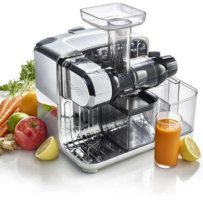 Omega Juice Cube and Nutrition System - 80 RPM - 200W Compact Slow Juicer