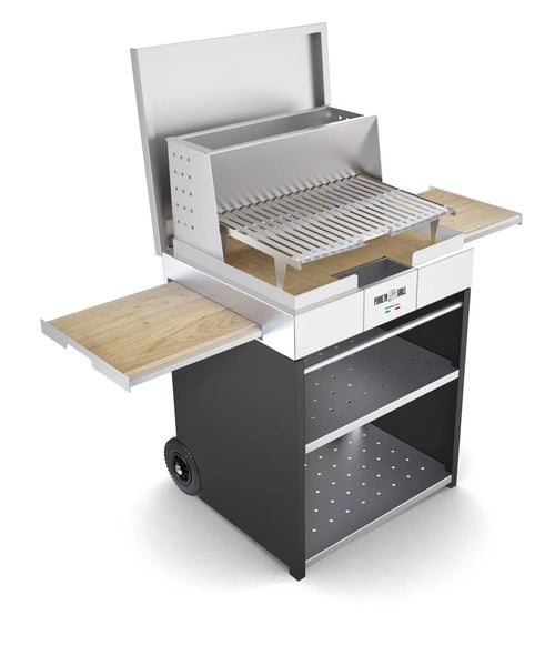 Pianeta Grill CUBO Wood-Fired BBQ - Stainless Steel