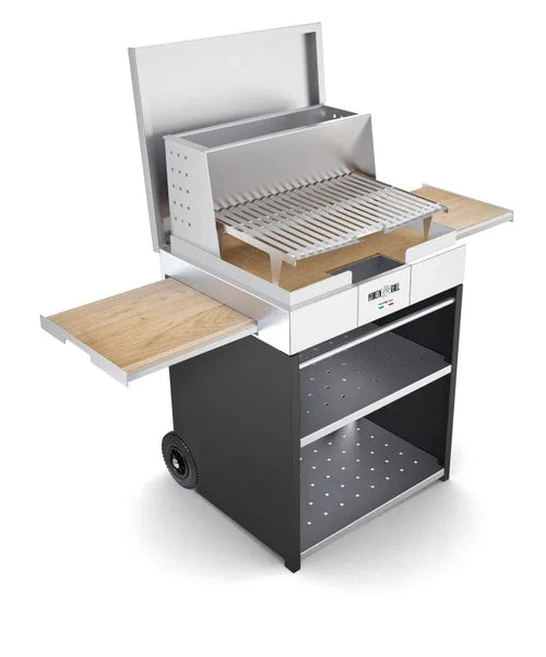 Pianeta Grill CUBO Wood-Fired BBQ - Stainless Steel