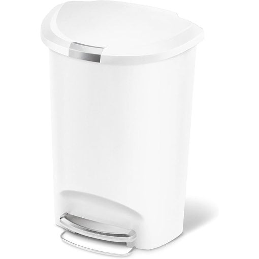 SimpleHuman 50L Kitchen Step Soft-Close Lid Trash Can