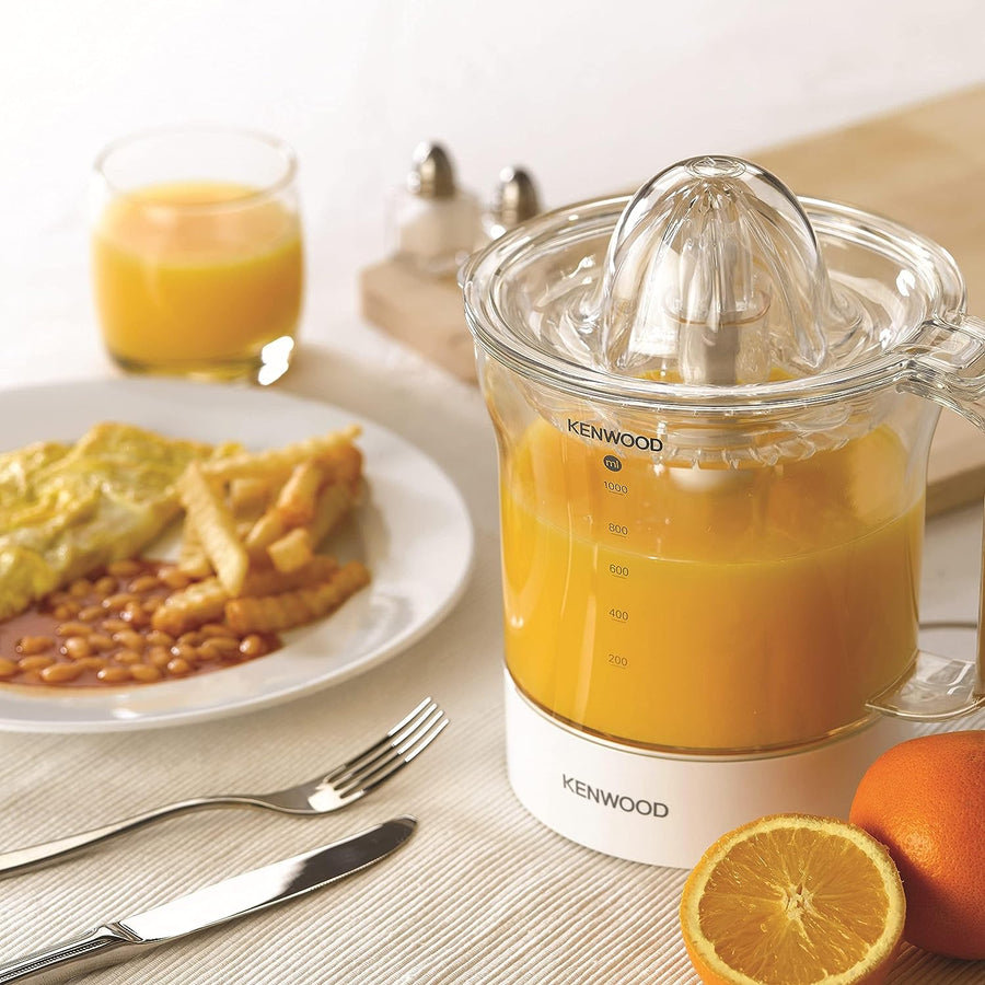 Kenwood Citrus Press JE280 40W Two-Way Rotation 1L Juice Jug Spout White