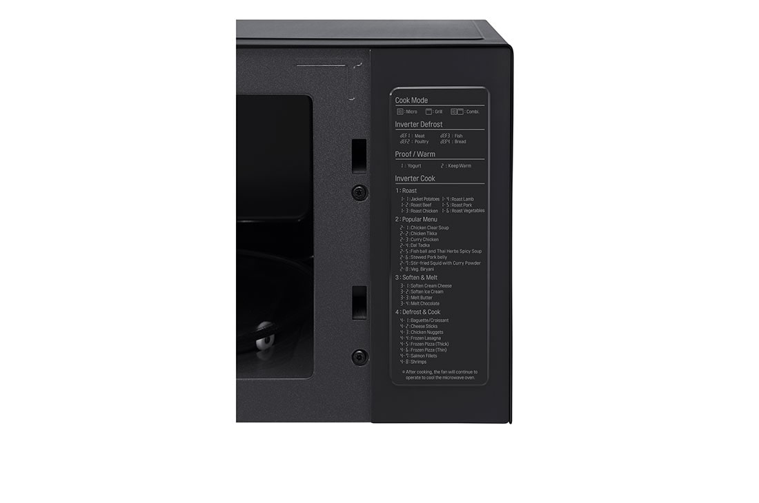 Lg, Microwave 42 Liters 1000 Watts Black
