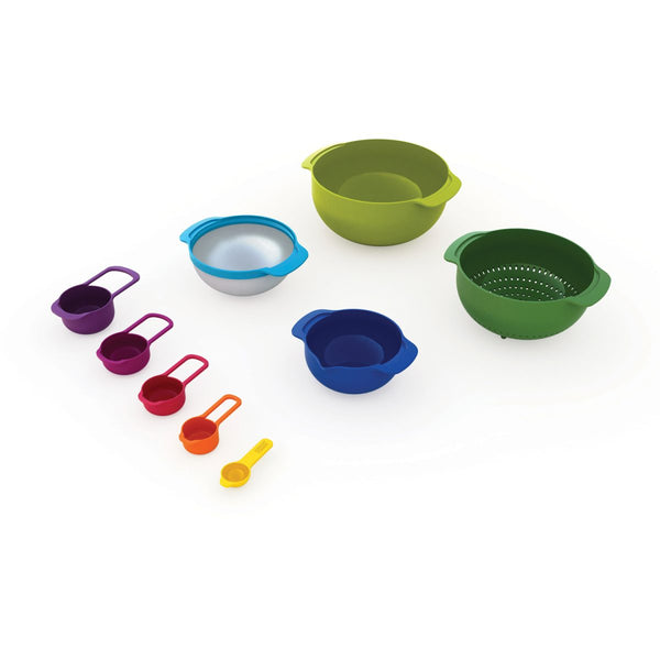 Joseph Joseph Nest 9 Plus 9-Piece Food Preparation Set - Multicolour