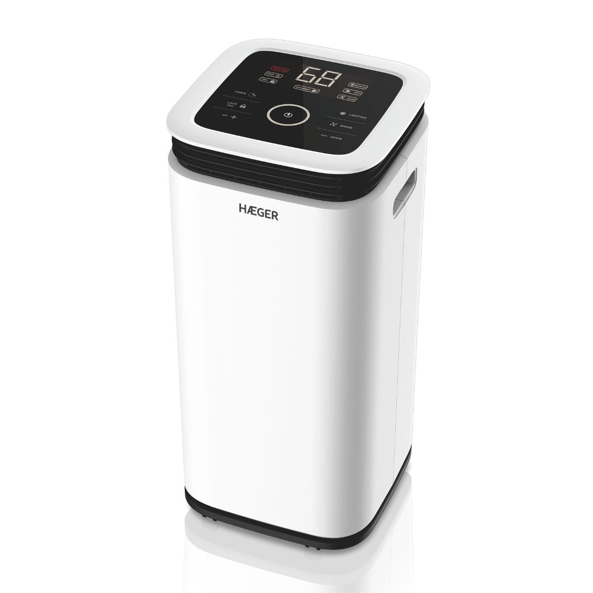 HAEGER Digital Dehumidifier Digi Desumini 16 – 16L/day, 245W, 30m2