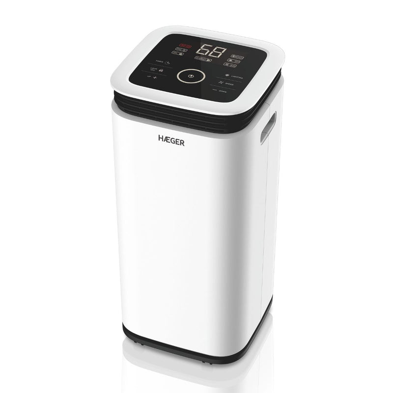 HAEGER Digital Dehumidifier Digi Desumini 16 – 16L/day, 245W, 30m2