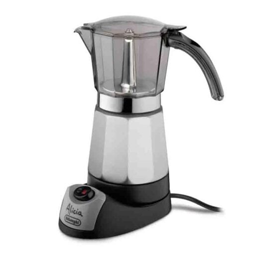 De'Longhi Alicia Plus EMK9 Electric Moka Maker 9-Cup 450W Programmable Timer