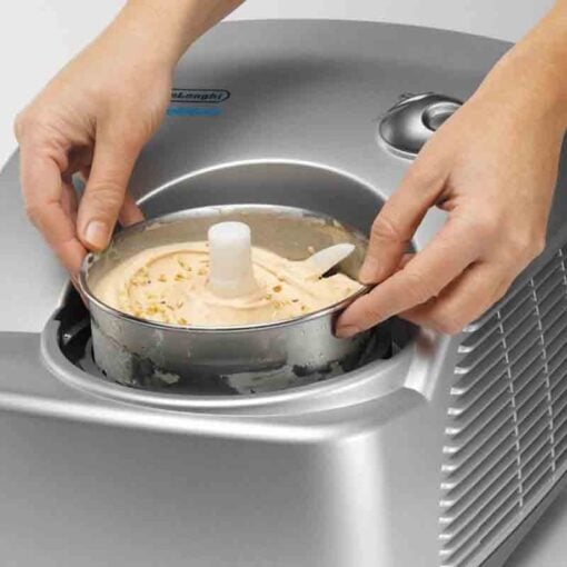 DeLonghi Ice Cream Maker DKI-ICK6000S Gelataio BuiltIn Compressor 1.2L