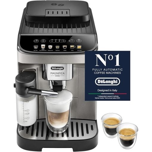 De'Longhi Magnifica EVO ECAM 290.81.TB 9-Function Auto Cappuccino Titanium