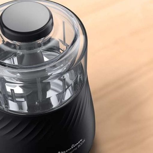 Moulinex DP712827 La Moulinette Chopper – 1000W, 500ml, Black
