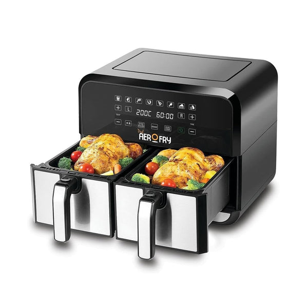 Black+Decker Dual Zone Air Fryer DZAF1700-B5 – 4L+4L, 1700W