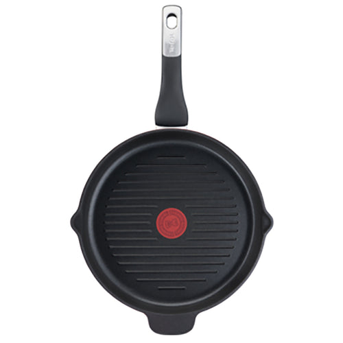 Tefal,  G6 Unlimited – Round Grillpan Cast Aluminum, 26 Cm