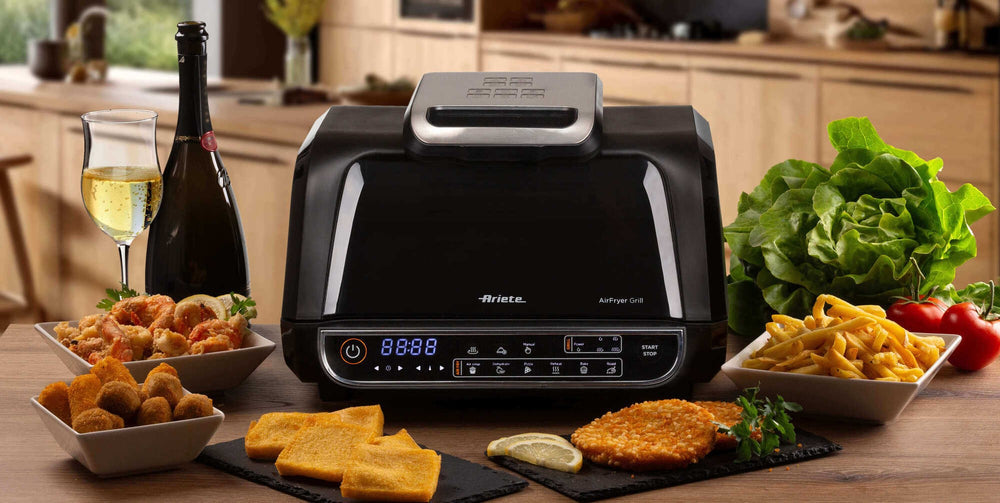 Ariete Digital Air Fryer Grill & Dehydrator 8L 1900W 230°C Model 4635