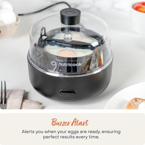 Nutricook Eggi Egg Cooker NCK-EC207ME 7 Capacity Auto Shut Off Boiler Bin
