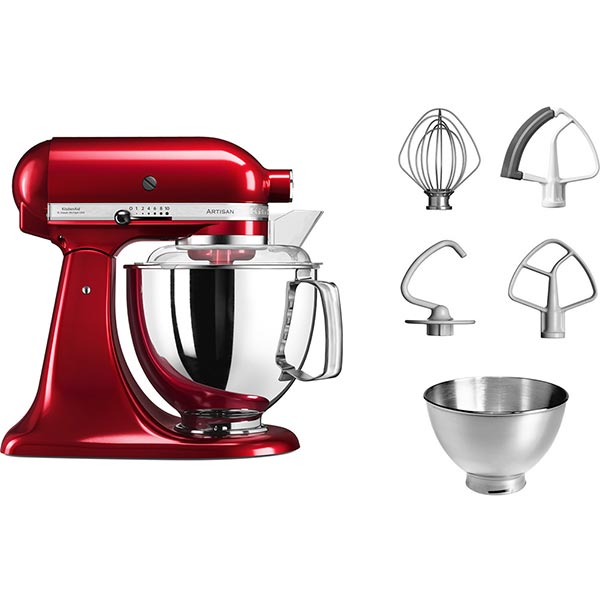 KitchenAid 4.8L Tilt-Head Mixer in Candy Apple