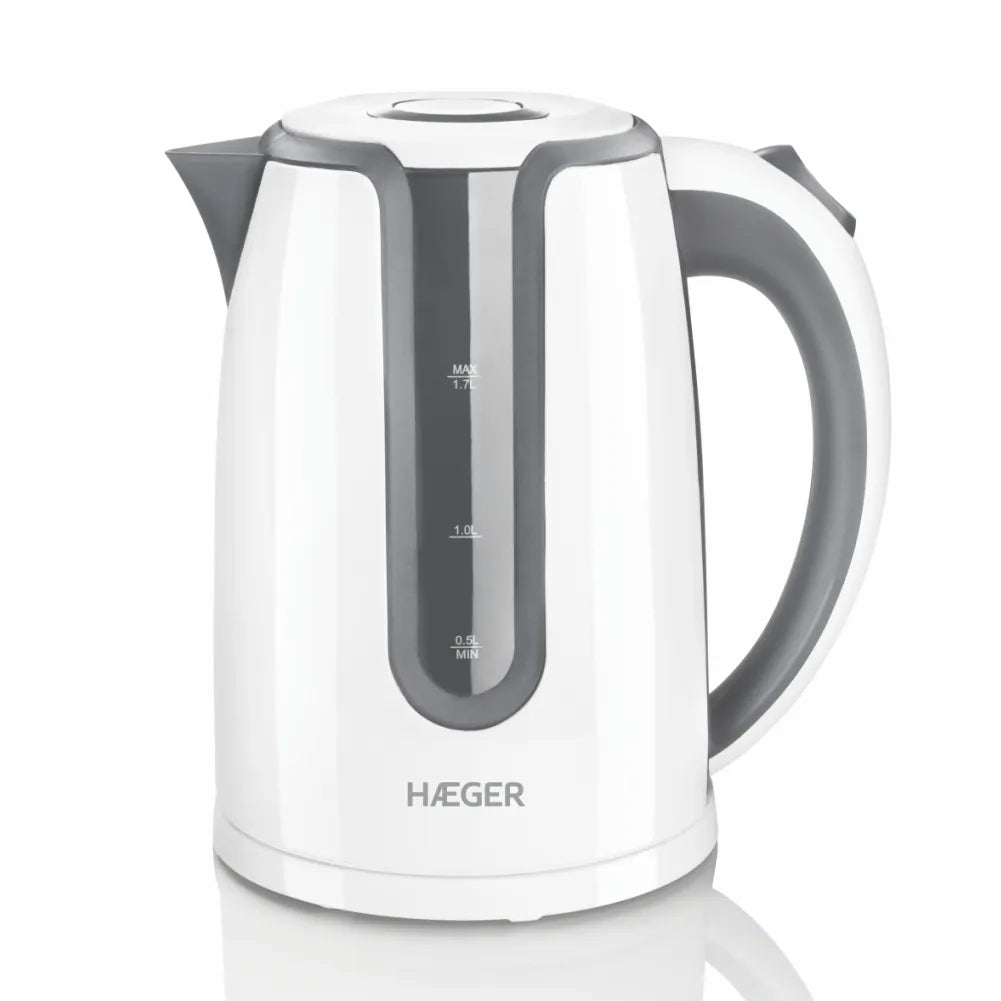 Haeger Kettle – 1.7L 2200W, Grey, Ek-22G.019A