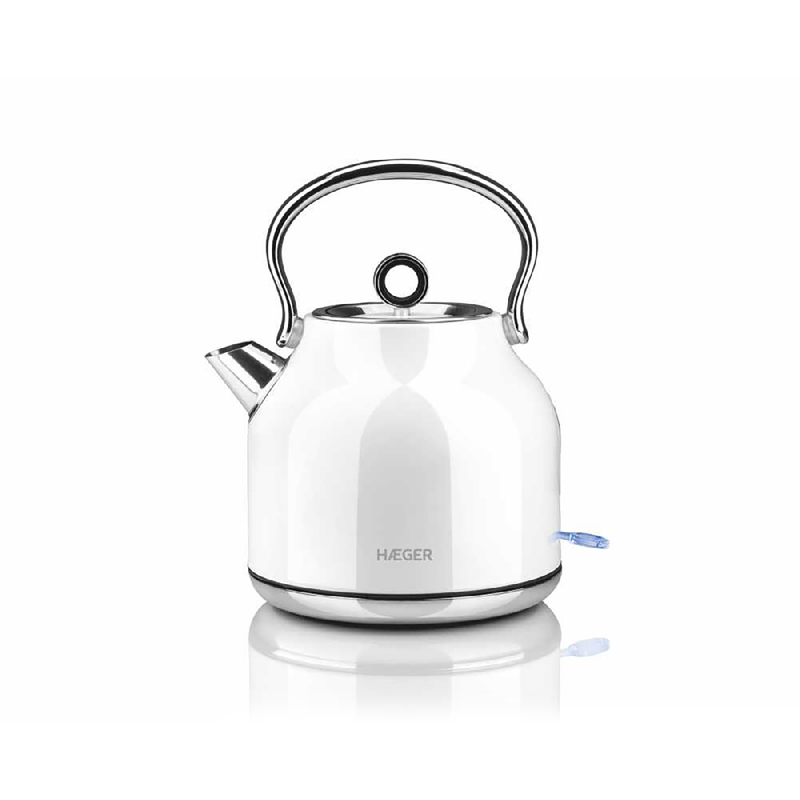 Haeger ART DECO WHITE * Electric kettle - 1.7 L - 2200W