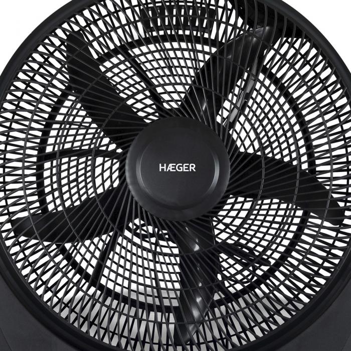 Haeger Hover Wind Semi-Industrial Floor Fan – 90W | 50cm Blade