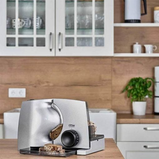 Ritter FINO-1 Slim All-Metal Electric Food Slicer - Made in Germany