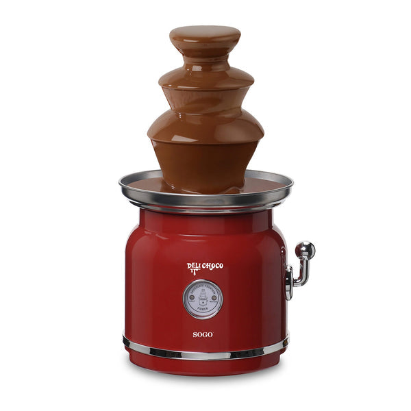 Sogo SS-11970 Electric Chocolate Fountain - 3-Tier Stainless Steel Waterfall