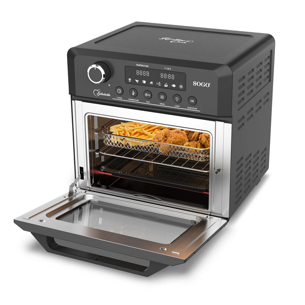 SOGO Air Fryer Oven 18L 1500W Multi-Function Oil-Free Rotisserie