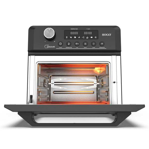 SOGO Air Fryer Oven 18L 1500W Multi-Function Oil-Free Rotisserie
