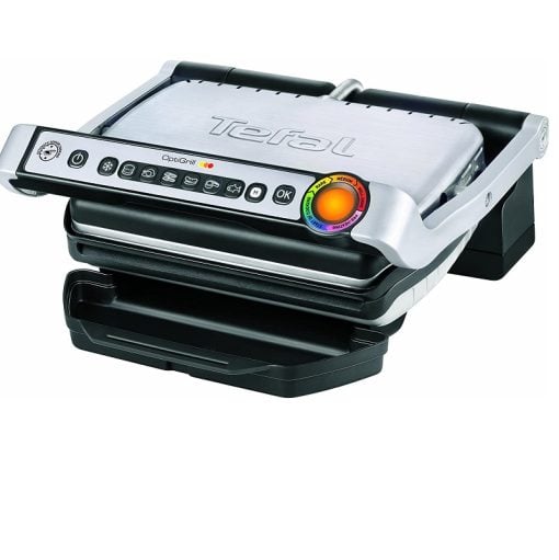 Tefal OptiGrill+ Electric Grill 6 Programs Automatic Thickness Sensor Silver
