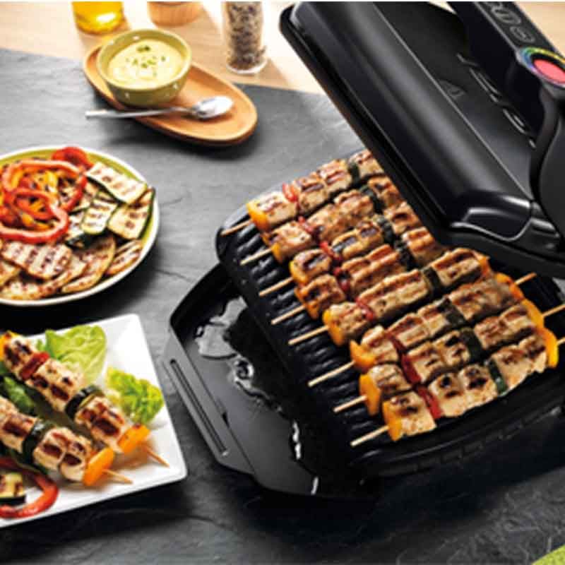 Tefal GC715D28 OptiGrill+ & Bake Intelligent Grill – 2000W