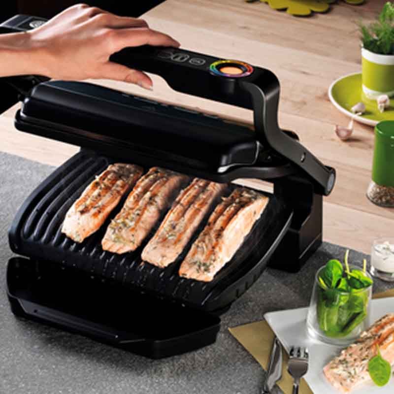 Tefal GC715D28 OptiGrill+ & Bake Intelligent Grill – 2000W