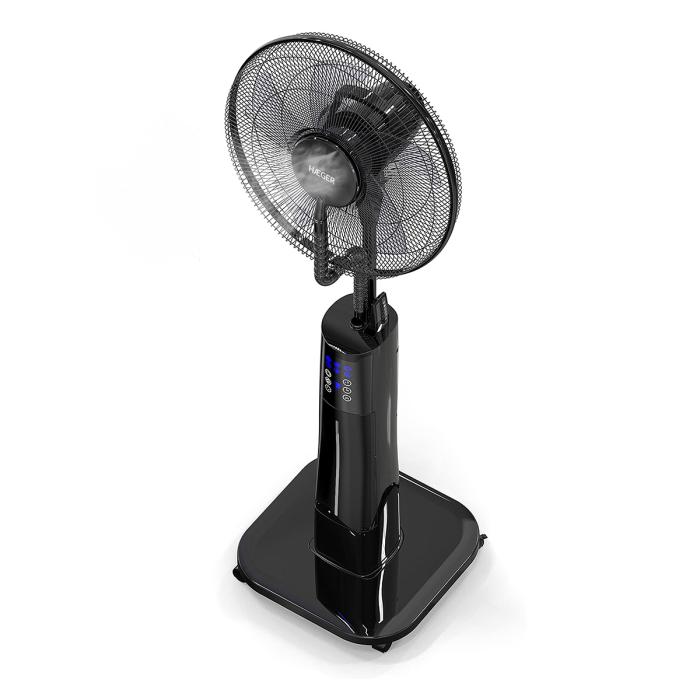 Haeger Black Mist II – Digital Fan with Humidifier | 45cm | 70W