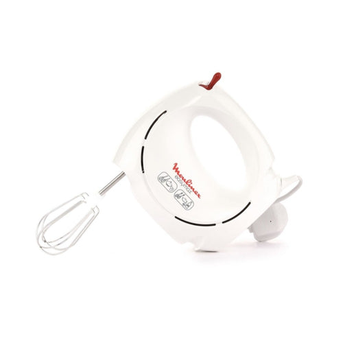 Moulinex Quick Mix Hand Mixer 200 W (5 Speeds, 2 Whisk Sets)