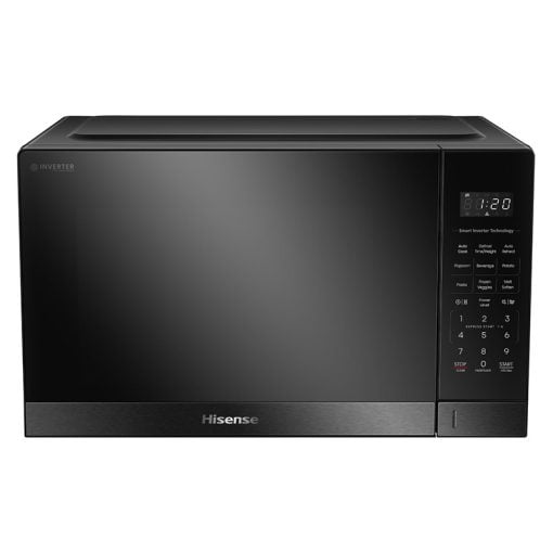 Hisense 42L Inverter Microwave (1100W, Grill, Dark Stainless)