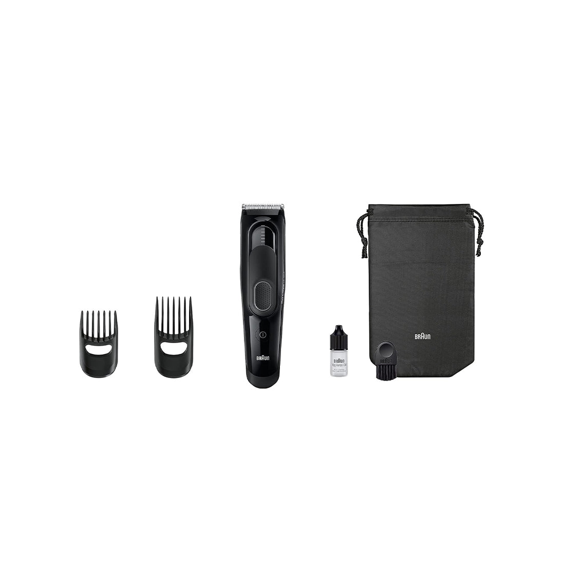 Braun Hair Clipper HC5050 17 Lengths Waterproof Memory SafetyLock New Box