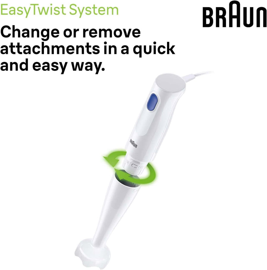 Braun MultiQuick 1 White Hand Blender MQ10.001