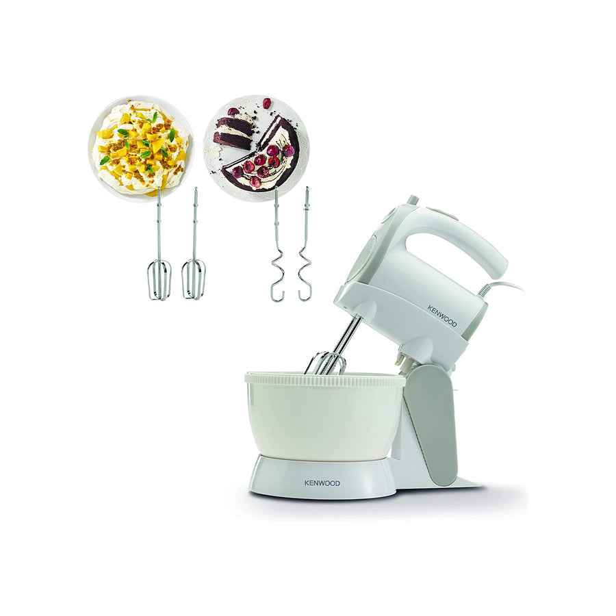 Kenwood Hand Mixer HMP22.000 300W Stand Mixer 2.4L Rotary Bowl 5 Speeds New