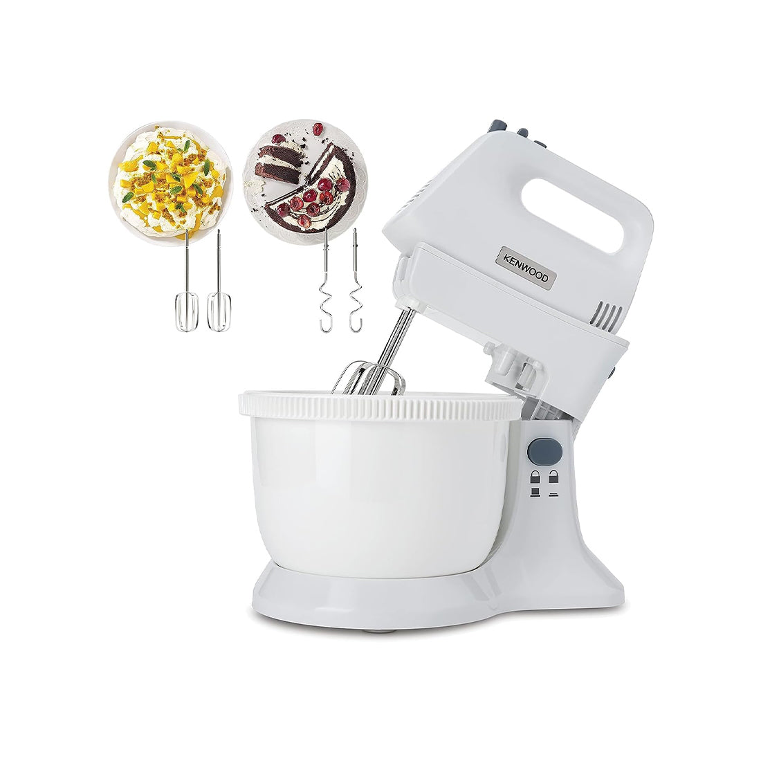 Kenwood Hand Mixer HMP32.A0WH 450W Stand Mixer 3L Automatic Rotary Bowl New