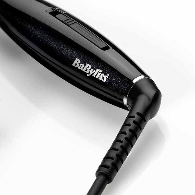 BaByliss Smoothing Heated Brush HSB101SDE 200°C – Black – view 4