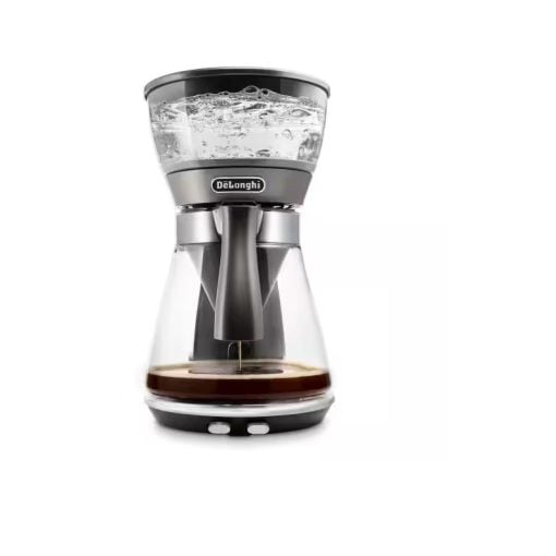 De'Longhi Clessidra Pour Over Drip Coffee Maker 1.25L 10-Cup 1800W Glass Jug