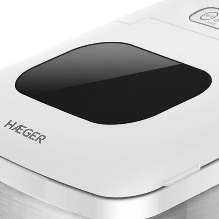 HAEGER Ice Maker Pure Ice Inox 12kg/24h, Carrying handle