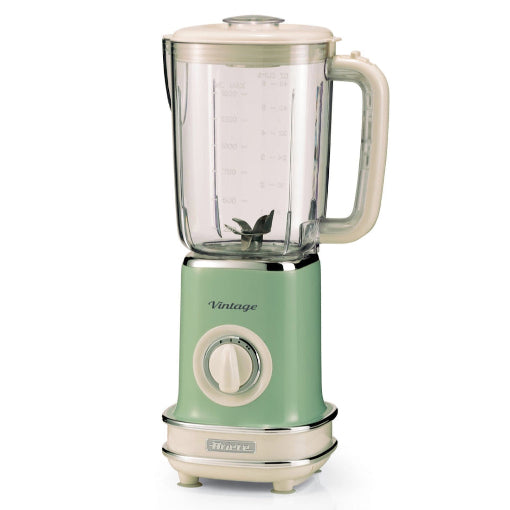 Ariete Vintage Blender 1.5L 500W Smoothie Maker 6 Stainless Blades Retro
