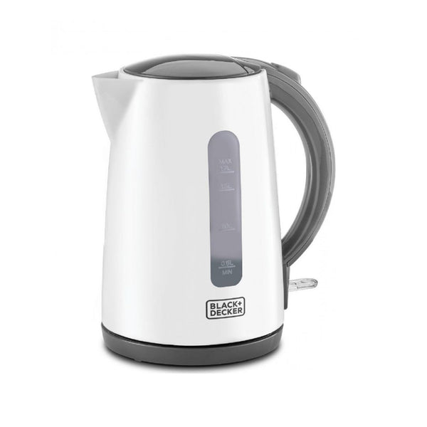 Black & Decker Kettle JC70-B5 1.7L 2200W White Cordless Fast Boiling Teapot